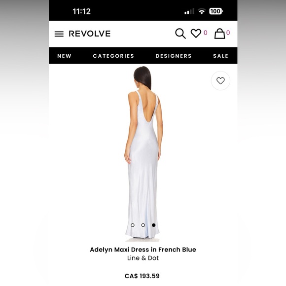 Line & Dot Dress - Picture 4 of 4